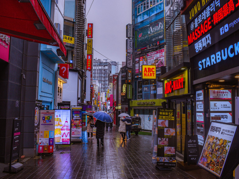 Gastronomía en Corea